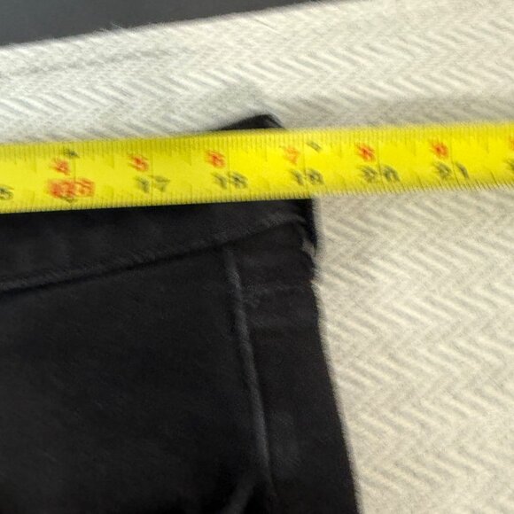 American Eagle Jeans Womens 18 Black Stretch Jegging Grunge Casual - Picture 14 of 16